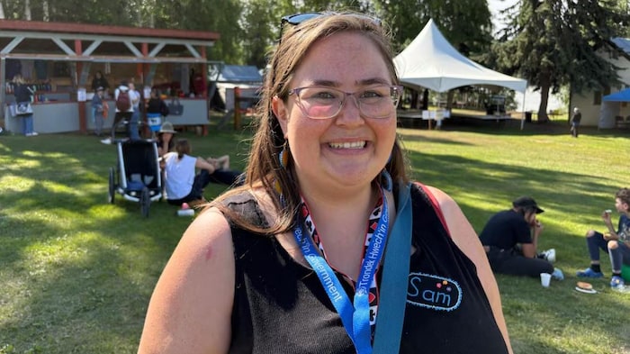 Sam Fleshman, participante du Rassemblement de Moosehide.