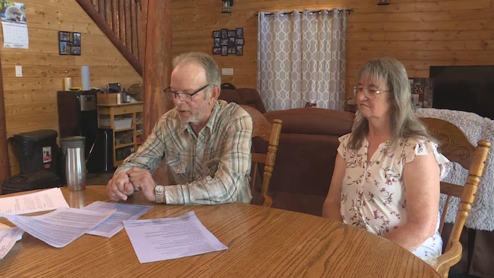 James et Helen Hamm, les parent de Matthew.