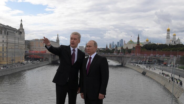 Moskova Belediye Başkanı Sergei Sobyanin Rusya Devlet Başkanı Vladimir Putin ile görüştü. 