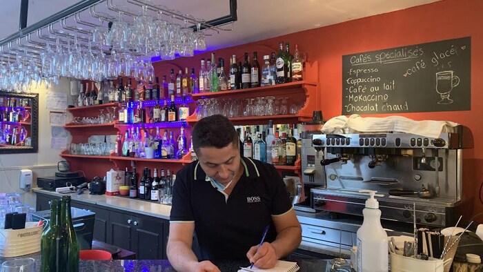 Proprietaire du restaurant francais a montreal l'Evidence Mourad Fhal