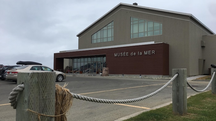Le bâtiment du Musée de la Mer, aux Îles-de-la-Madeleine.