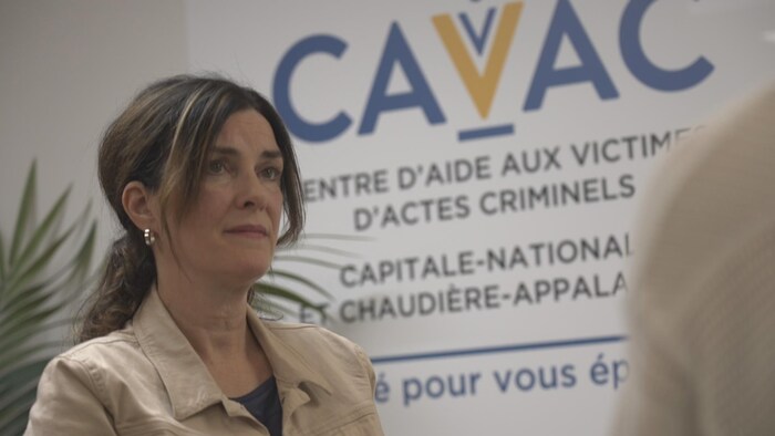 Nadia Morin, directrice générale du CAVAC de la Capitale-Nationale et Chaudière-Appalaches