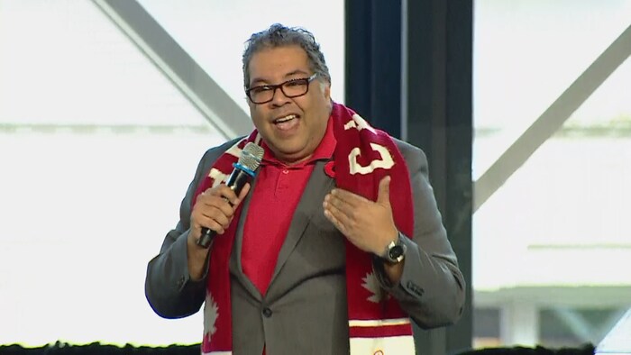 El alcalde de Calgary, Naheed Nenshi.