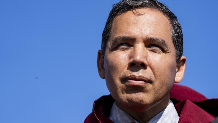 Le portrait du président d'Inuit Tapiriit Kanatami, Natan Obed.