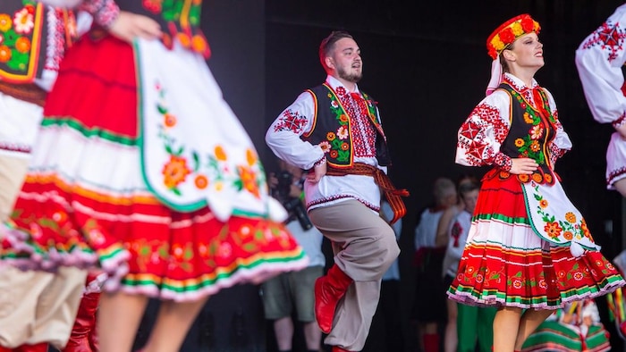 Newcomers get a taste of the home they were forced to flee at National Ukraine  Festival 