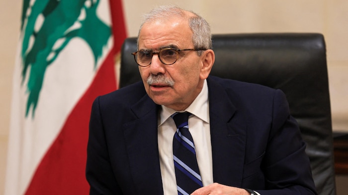 Le premier ministre libanais Nawaf Salam.