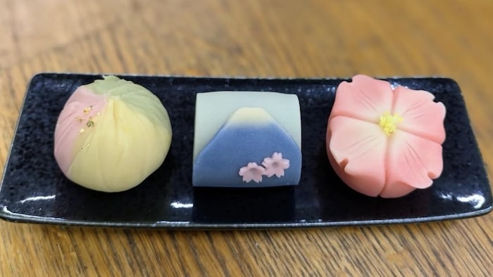 Des nerikiri fait par la pâtisserie KotoAn Wagashi.