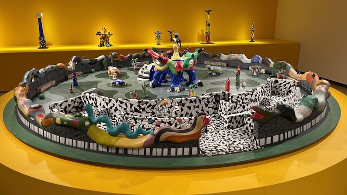 Maquette de l'œuvre.