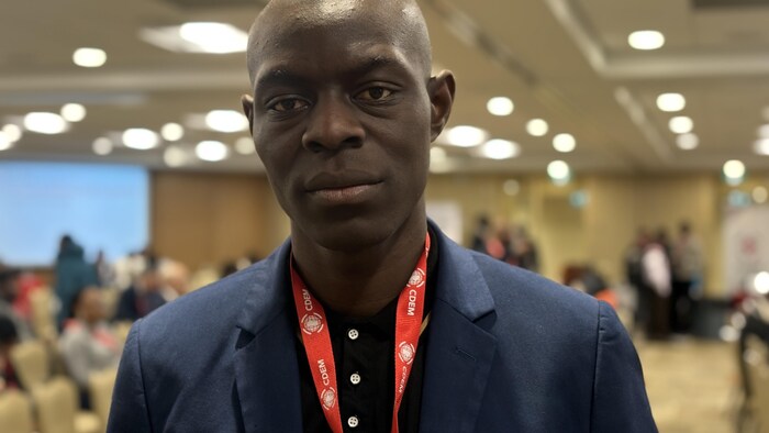 Barthlémy Nkoa Ondoa, le 6 mars 2026 à Winnipeg.