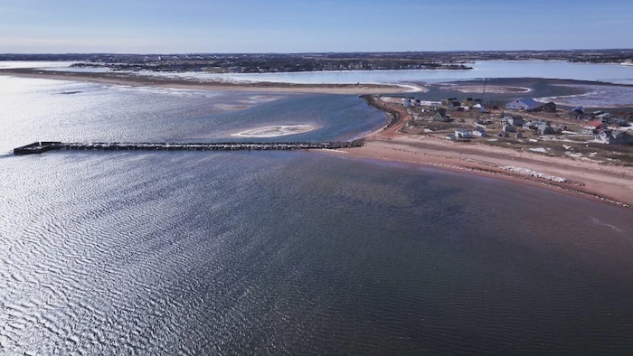 Photo aérienne de North Rustico.