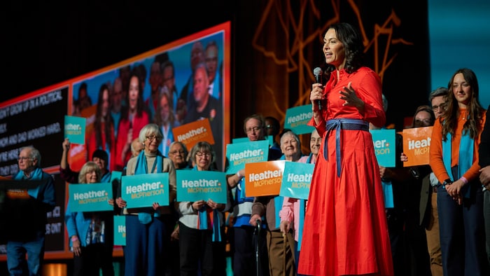 Heather McPherson est la seule candidate élue à la Chambre des communes.