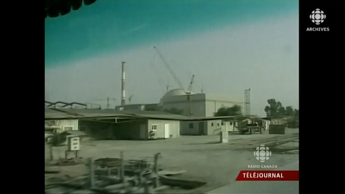 Centrale nucléaire en Iran.