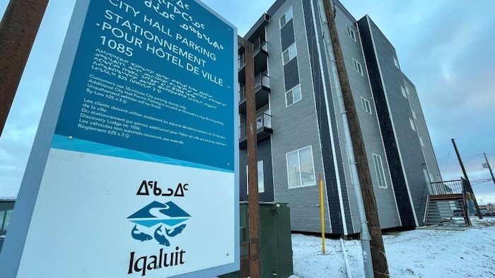 L'hôtel de ville d'Iqaluit, le 4 novembre 2021.