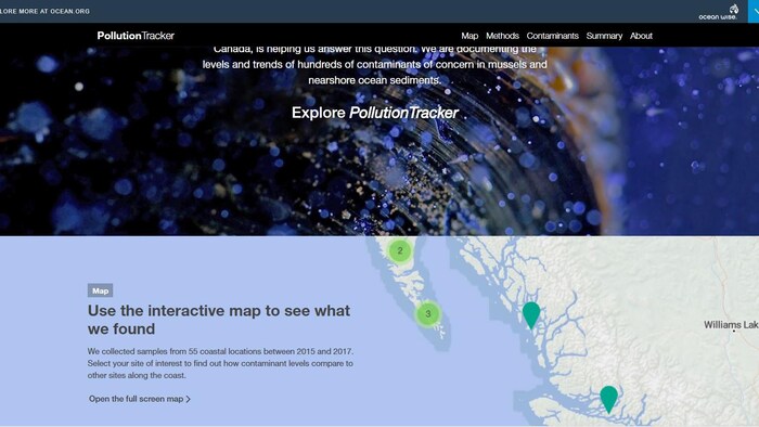 Ocean Wise traque les polluants marins | Radio-Canada