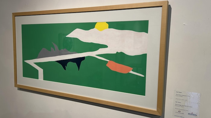 Un tableau d'art.