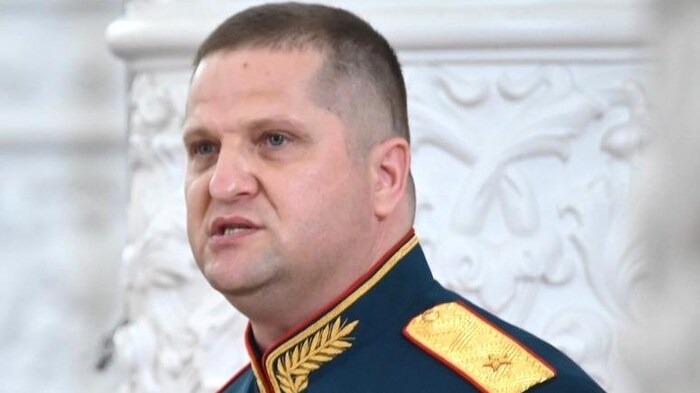 Portrait of Lieutenant General Oleg Soko in military uniform.