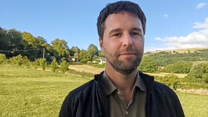 Olivier Smith-Lauzon, en entrevue avec Radio-Canada.