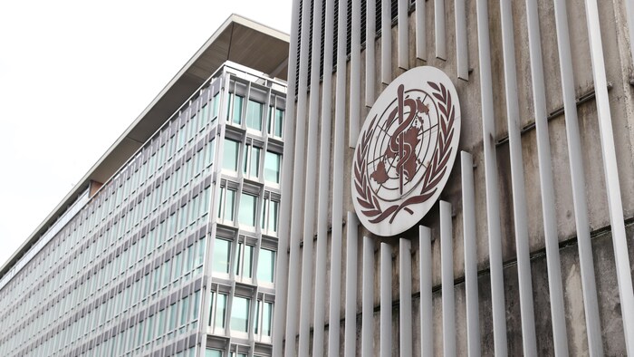 Le siège social de l'Organisation mondiale de la santé à Genève en Suisse.