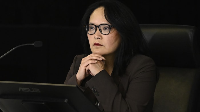 La députée néo-démocrate de Vancouver-Est, Jenny Kwan, témoigne lors de la Commission sur l'ingérence étrangère à Ottawa, le mercredi 18 septembre 2024.