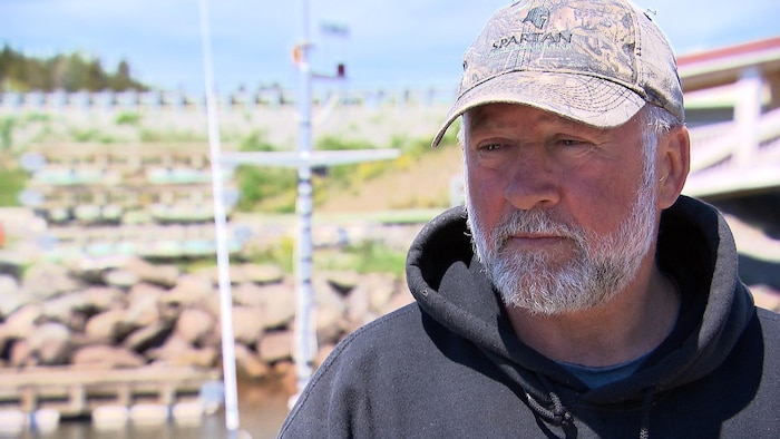 Le directeur général du Regroupement des pêcheurs professionnels du sud de la Gaspésie, O'Neil Cloutier.