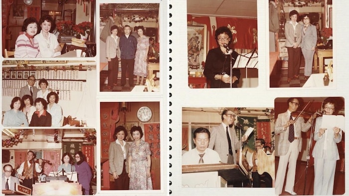 Photos d'archives à l'intérieur du Yet Hoy Cantonese Music Club dans les années 1960