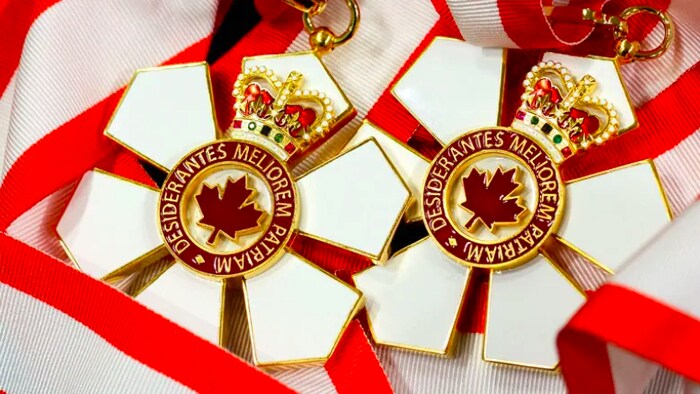 Médailles de l'Ordre du Canada.