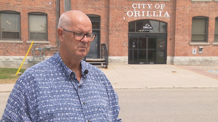 Le maire d'Orillia, Don McIsaac.