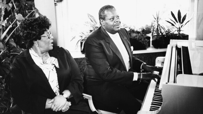 Oscar Peterson et Ella Fitzgerald.