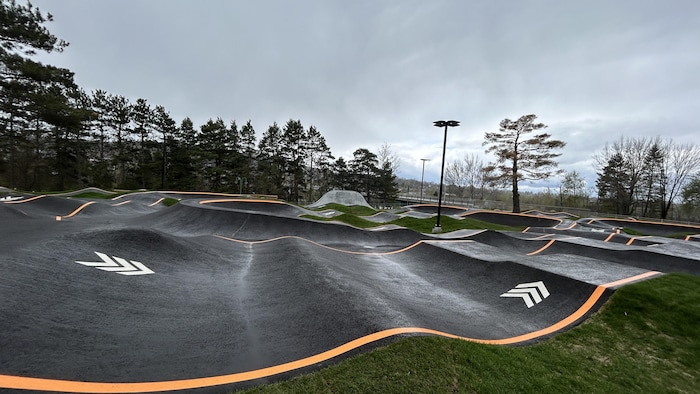 La piste à rouleaux à Sherbrooke.