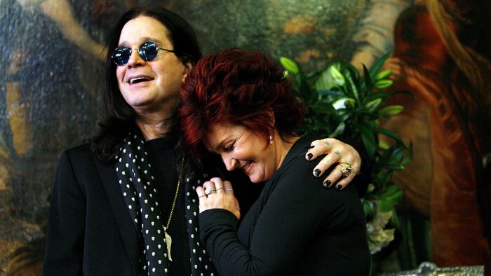 Ozzy et Sharon Osbourne.