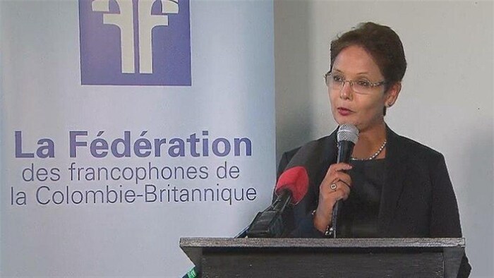 Padminee Chundunsing, présidente de la Fédération des francophones de la Colombie-Britannique