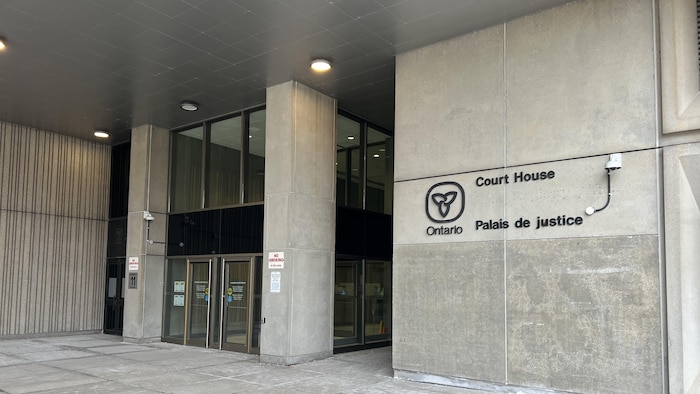 Le palais de justice de London en Ontario.