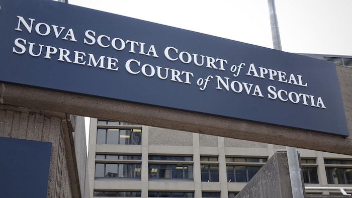 Le palais de justice de la cour suprême de la Nouvelle-Écosse et la cour d'appel de la Nouvelle-Écosse.  4 mai 2023
