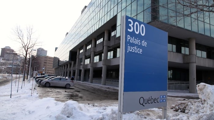 Le palais de justice de Québec.