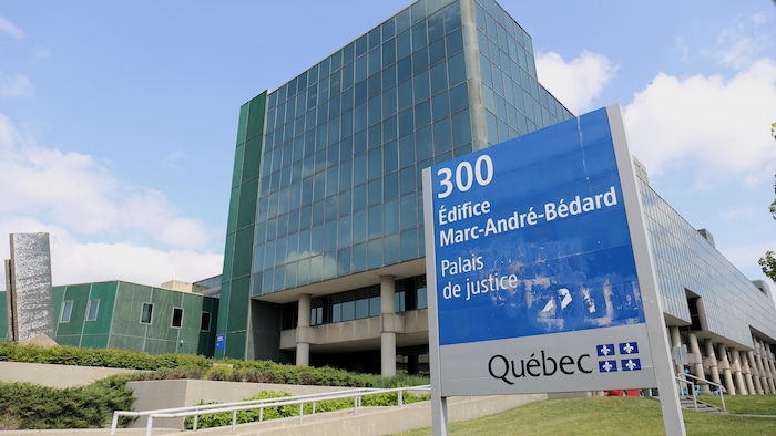 Le palais de justice de Québec.