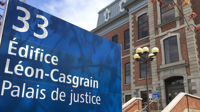 Palais de justice de Rivière-du-Loup.