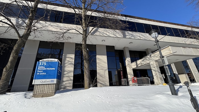 Le palais de justice de Sherbrooke