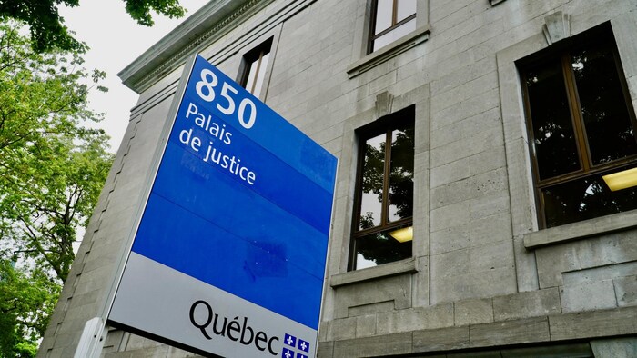 Le palais de justice de Trois-Rivières.
