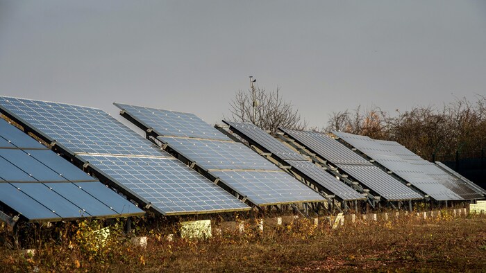 Des panneaux solaires dans le nord de la France