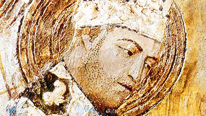 Une fresque du pape Clément VI.