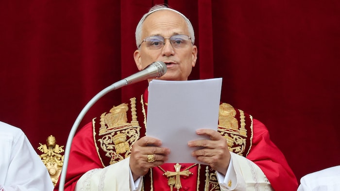 Le pape Léon XIV. 