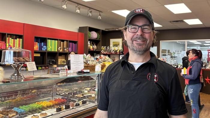 François Paradis est propriétaire de Choco-Là.