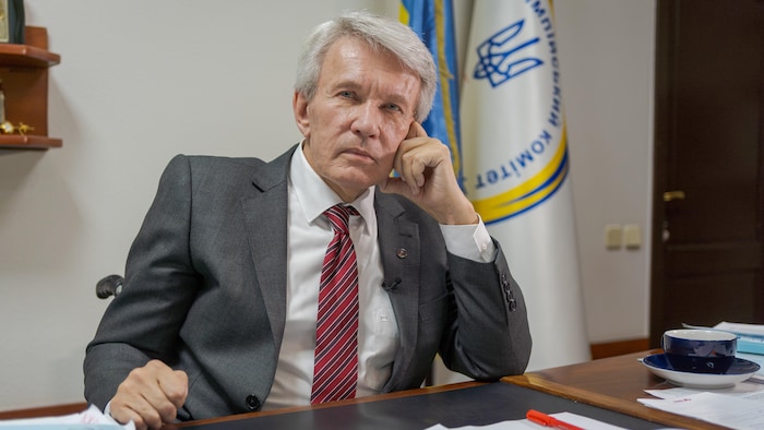 Valeriy Sushkevych, président du Comité paralympique ukrainien.