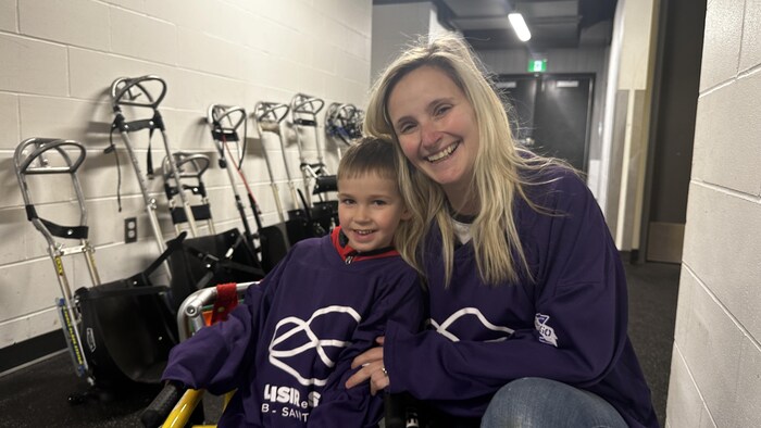 Léo Gauthier et Marie-Frédérik Rioux.