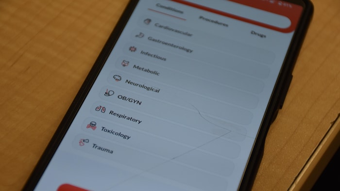 L'interface de l'application.