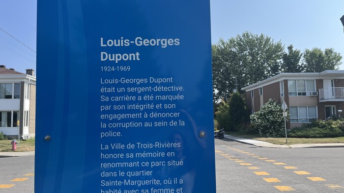 Le parc Louis-Georges-Dupont inauguré à Trois-Rivières | Radio-Canada