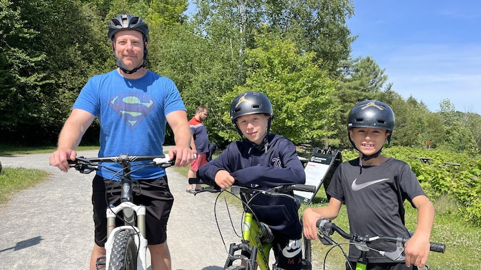 The national parks of Estrie provide for a strong traffic despite the rain The national parks of Estrie provide for a strong traffic despite the rain