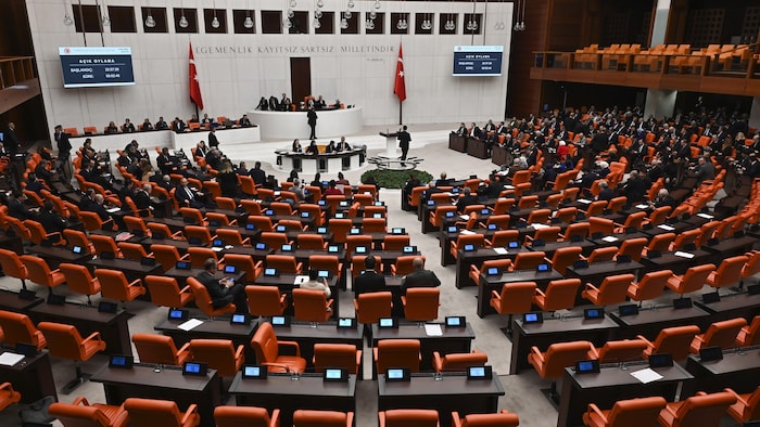 Le Parlement turc.