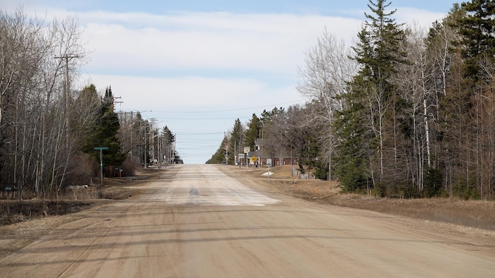 Une route non-pavée