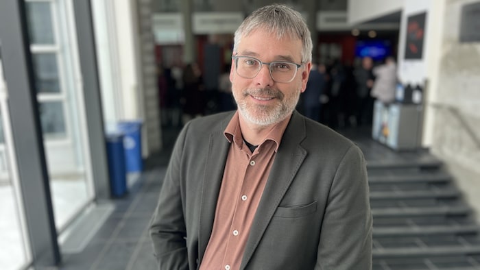 Patrick Martel, président de la zone d'innovation minière de Rouyn-Noranda.
